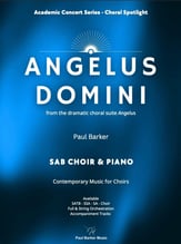 Angelus Domini SAB choral sheet music cover